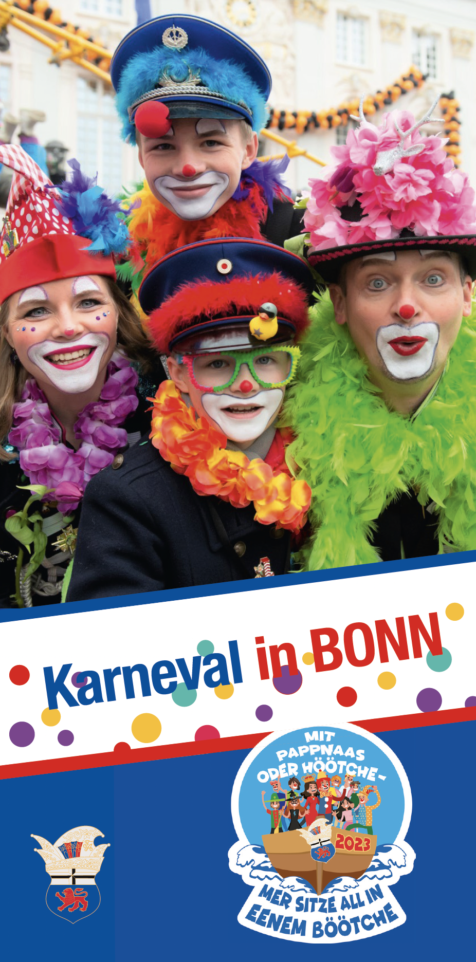 Flyer Karneval in Bonn