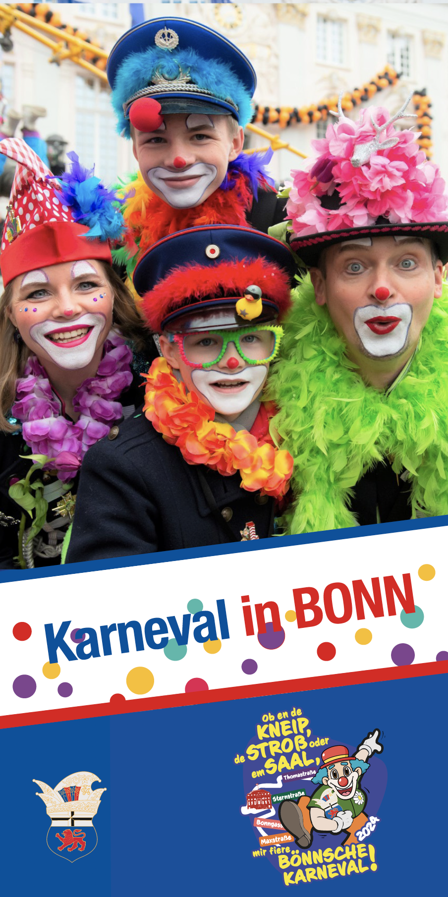 Flyer Karneval in Bonn