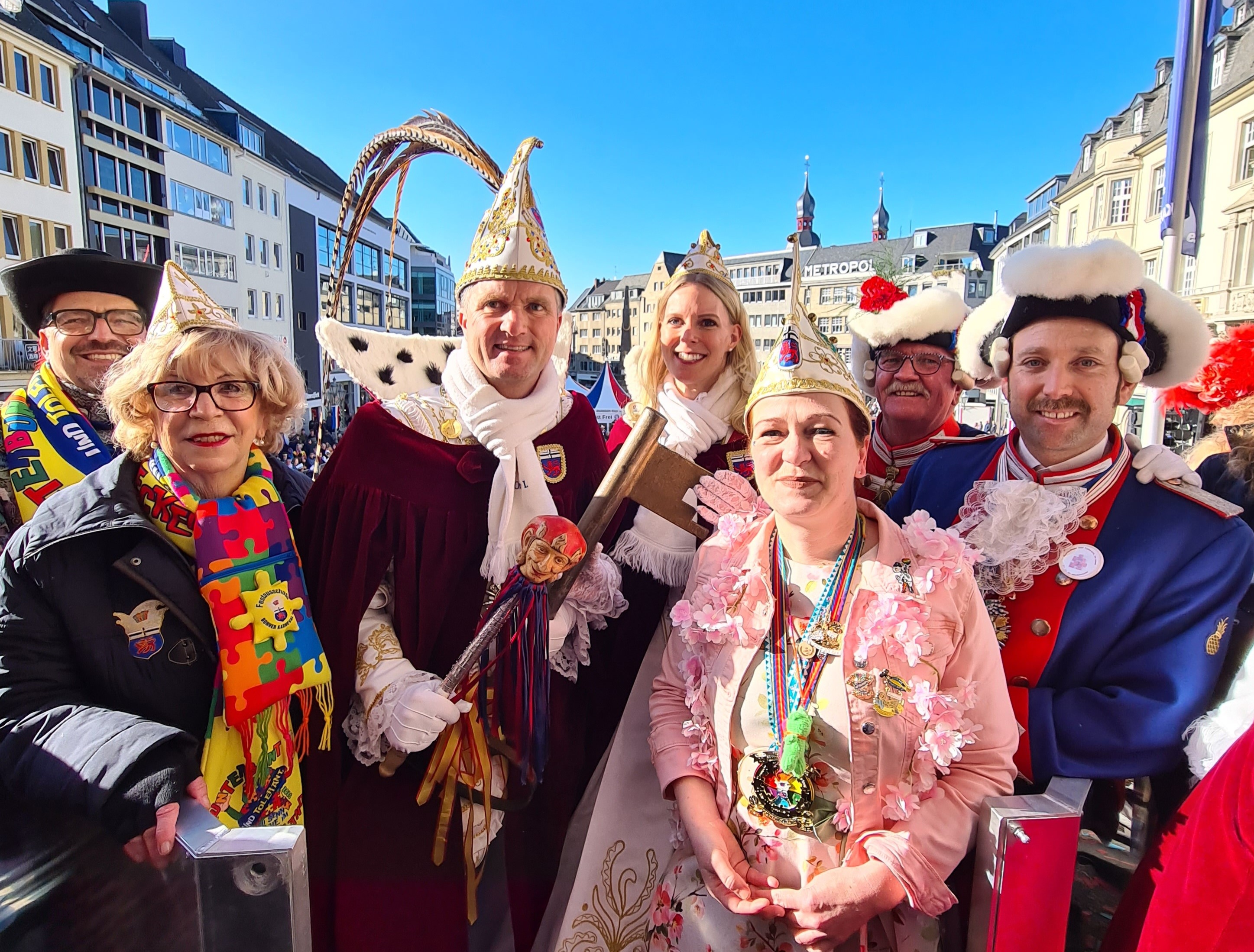 Traditioneller Rathaussturm  auch in diesem Jahr erfolgreich